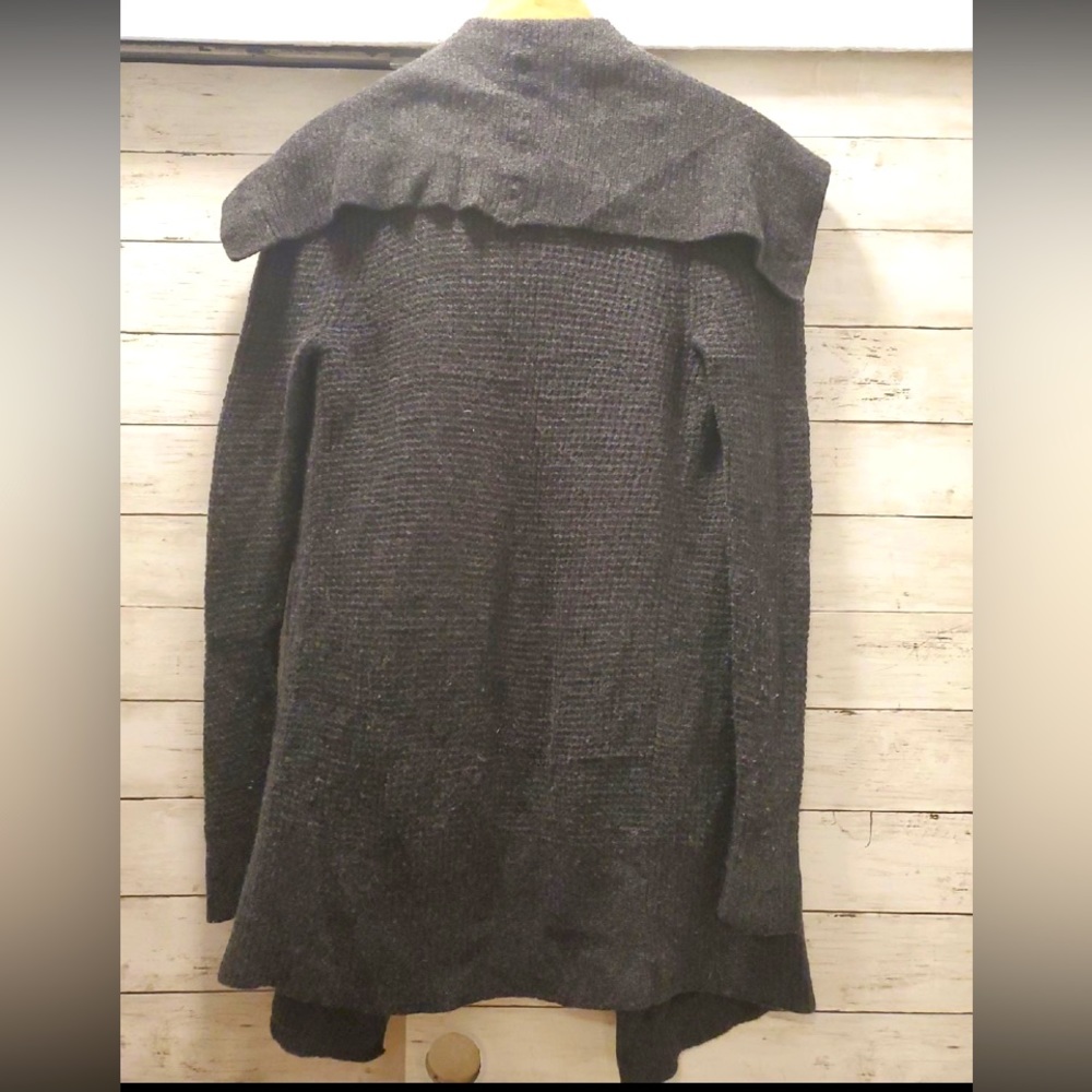 Theory Wool Open Front Cardigan - image 5